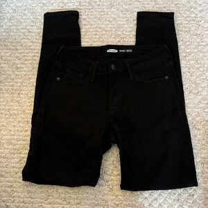 Old Navy rockstar super skinny black jeans